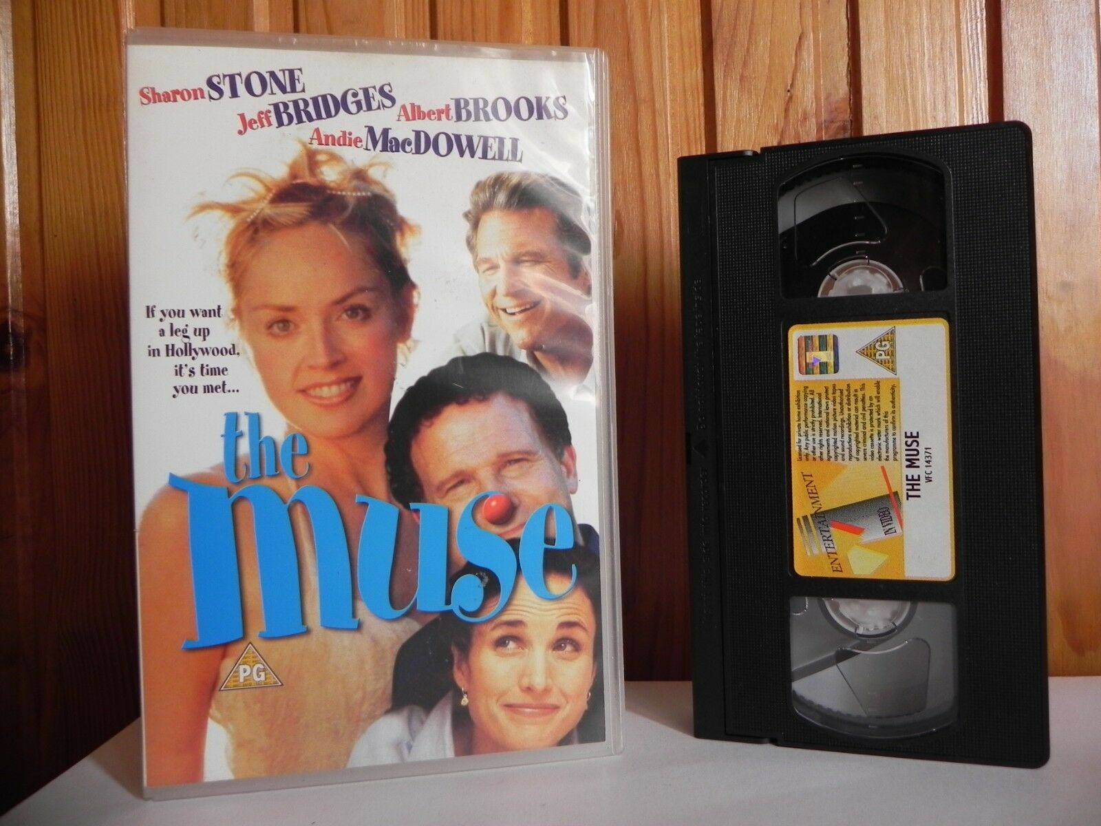 The Muse - Large Box - Entertainment In Video - Comedy - Sharon Stone - Pal VHS-