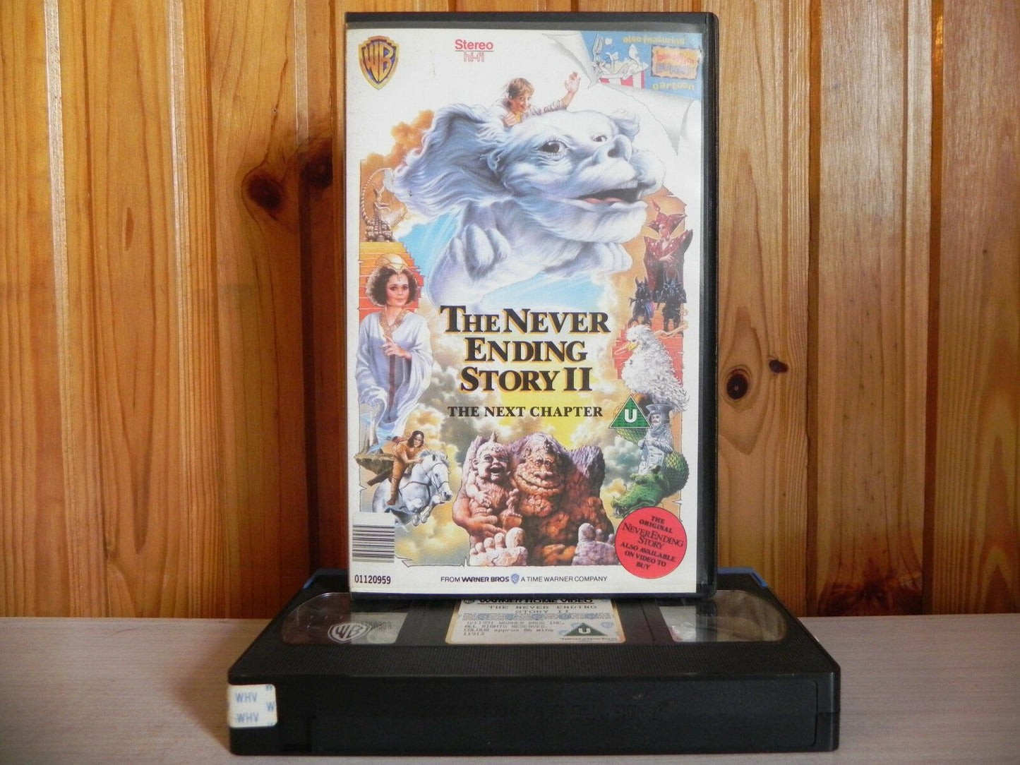 The Never Ending Story 2: The Next Chapter (1994) - Large Box - Fantasy - VHS-