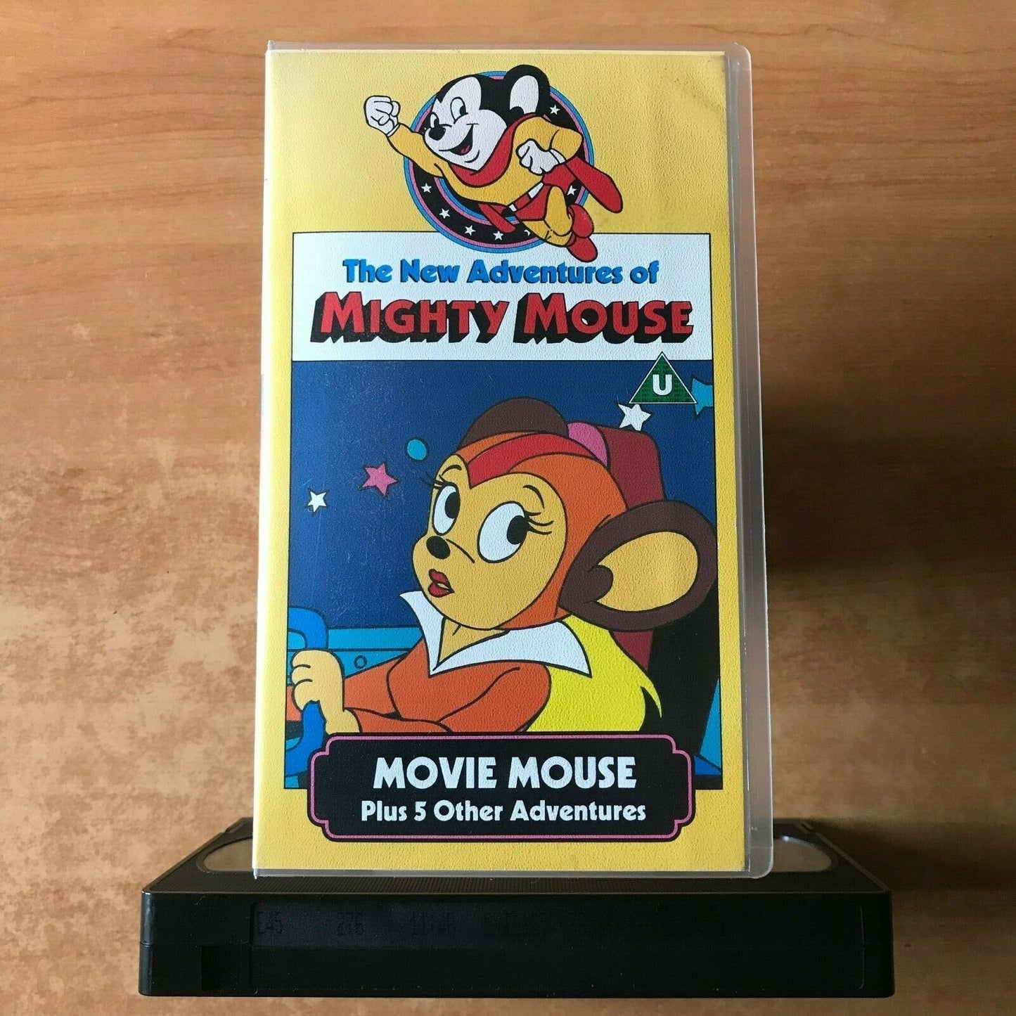 The New Adventures Of Mighty Mouse: Movie Mouse - Animated - Children's - VHS-