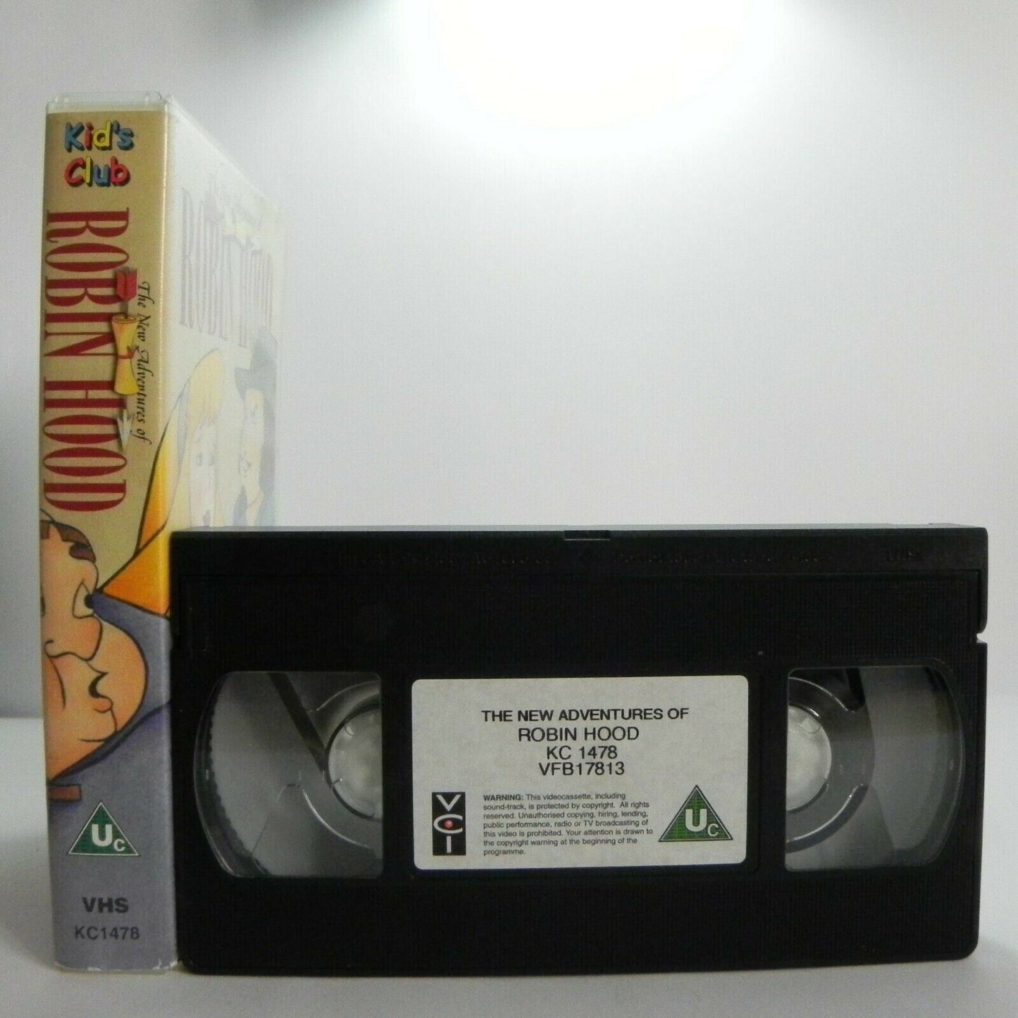 The New Adventures Of Robin Hood - Animated - Classic Story - Children's - VHS-