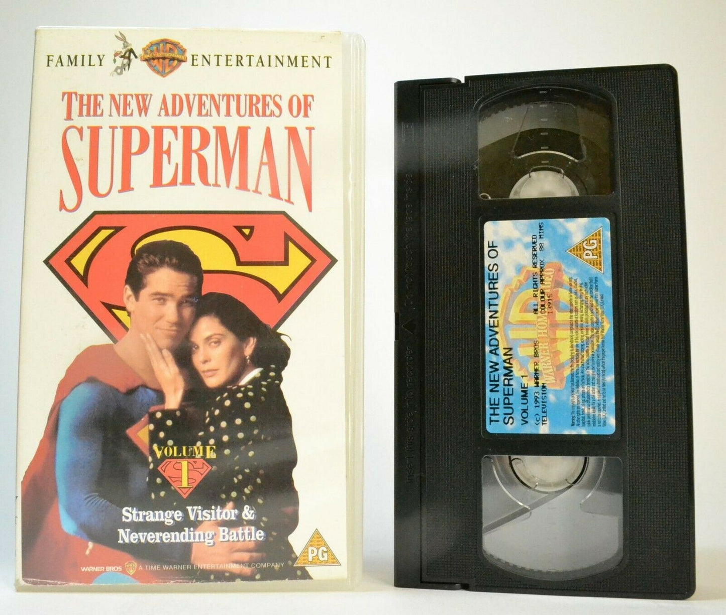 The New Adventures Of Superman (Vol.1): 'Strange Visitor' - Action Series - VHS-