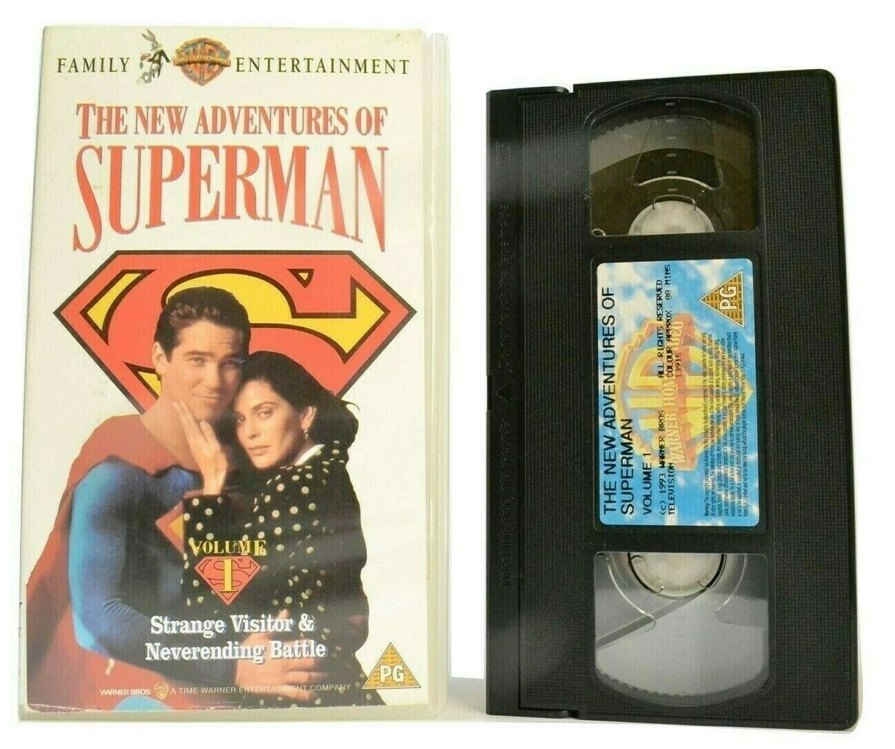 The New Adventures Of Superman (Vol.1): 'Strange Visitor' - Action Series - VHS-