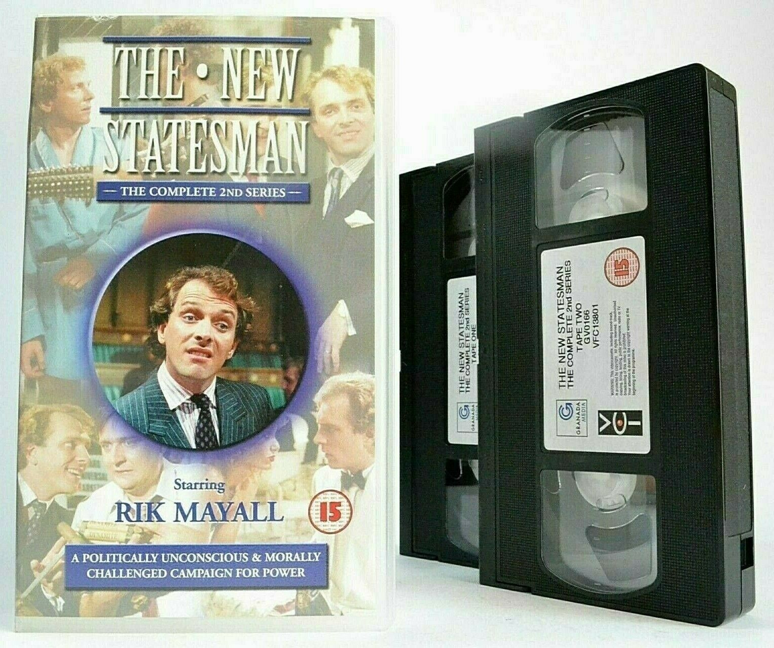 The New Statesman: Complete 2nd Series - British Sitcom - Rik Mayall - Pal VHS-