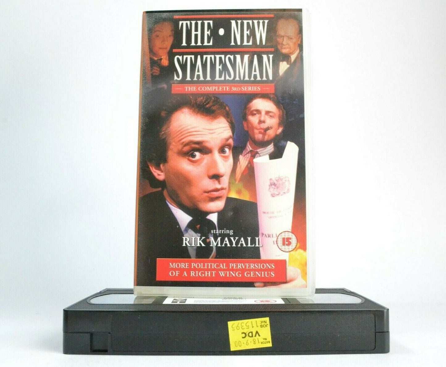 The New Statesman: Complete 3rd Series - British Sitcom - Rik Mayall - Pal VHS-