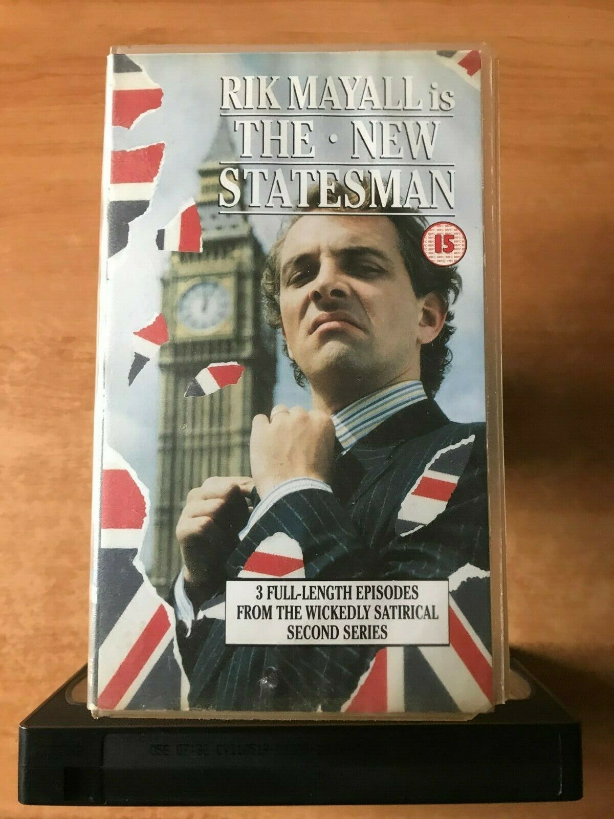 The New Statesman: Fatal Extraction (TV Series) Comedy - Rik Mayall - Pal VHS-