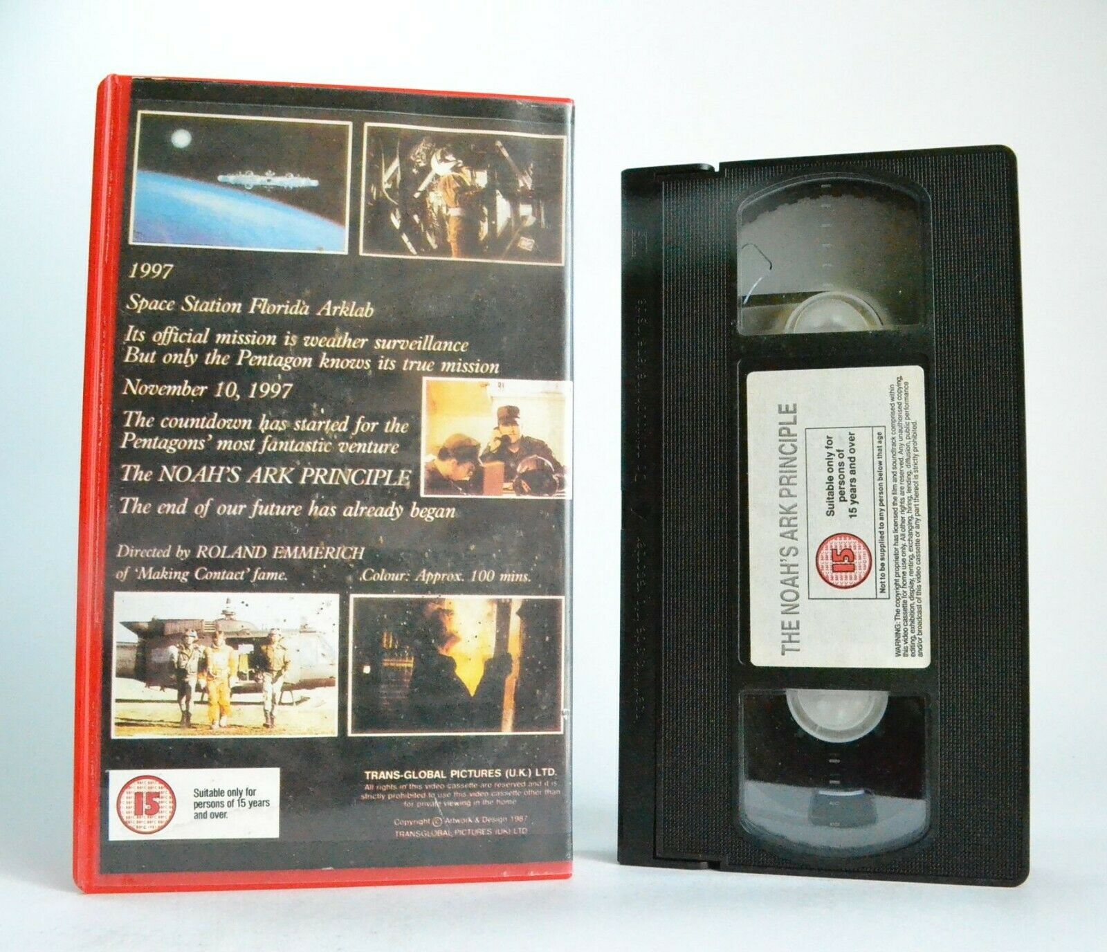 The Noah's Ark Principle: A Roland Emmrich Film - Sci-Fi - Secret Mission - VHS-