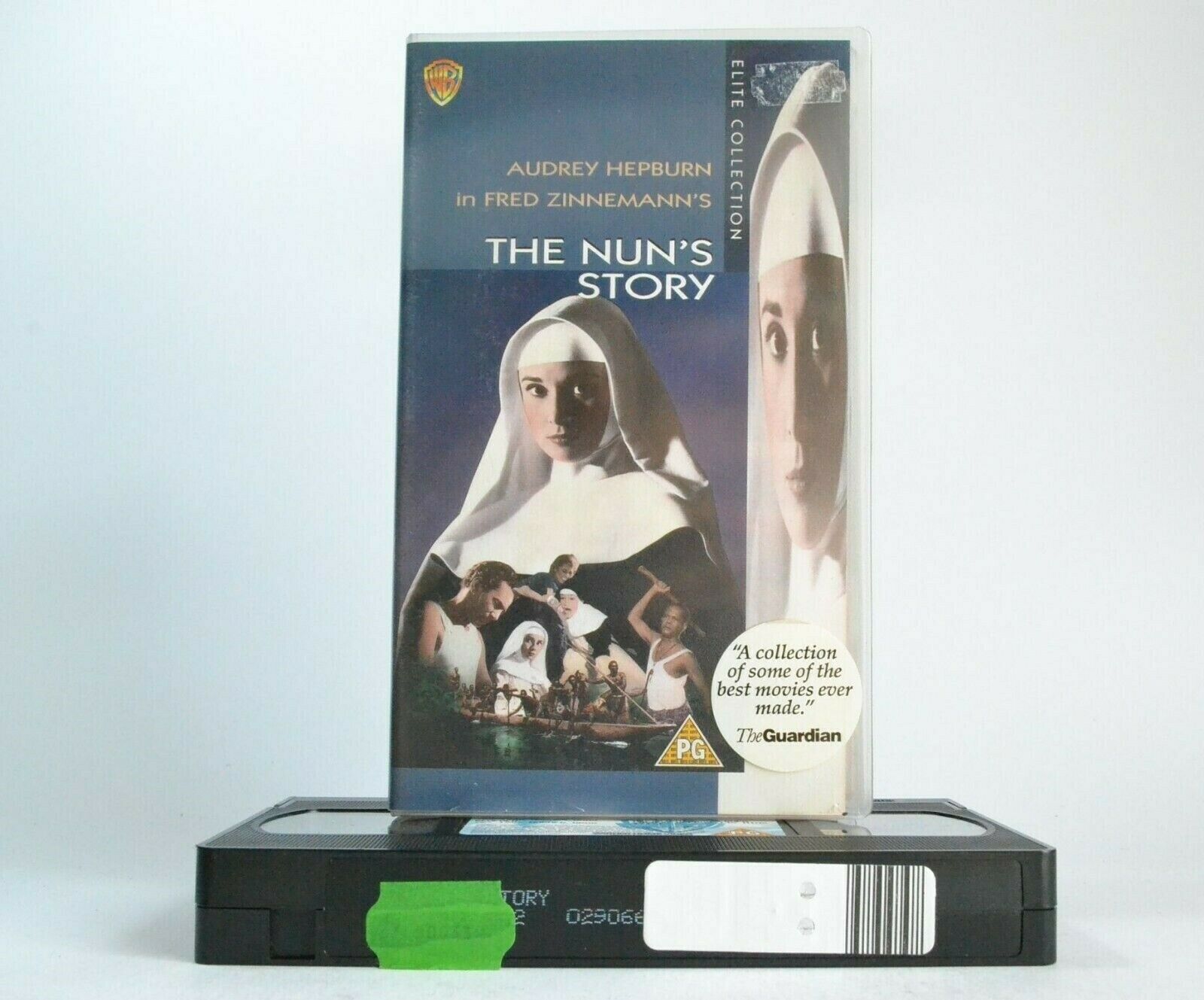 The Nun's Story: Elite Collection - Religious Drama - Audrey Hepburn - Pal VHS-