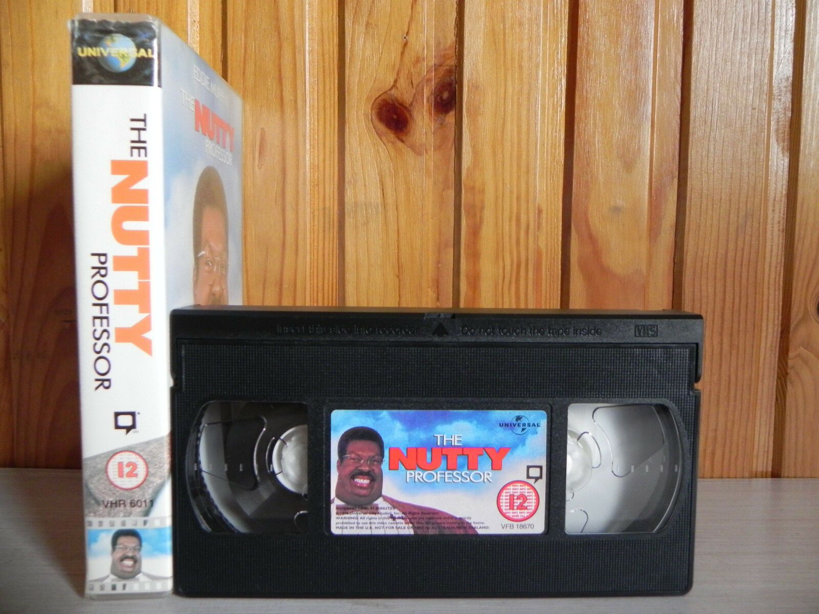 The Nutty Professor - Universal - Comedy - Eddie Murphy - Jada Pinkett - Pal VHS-