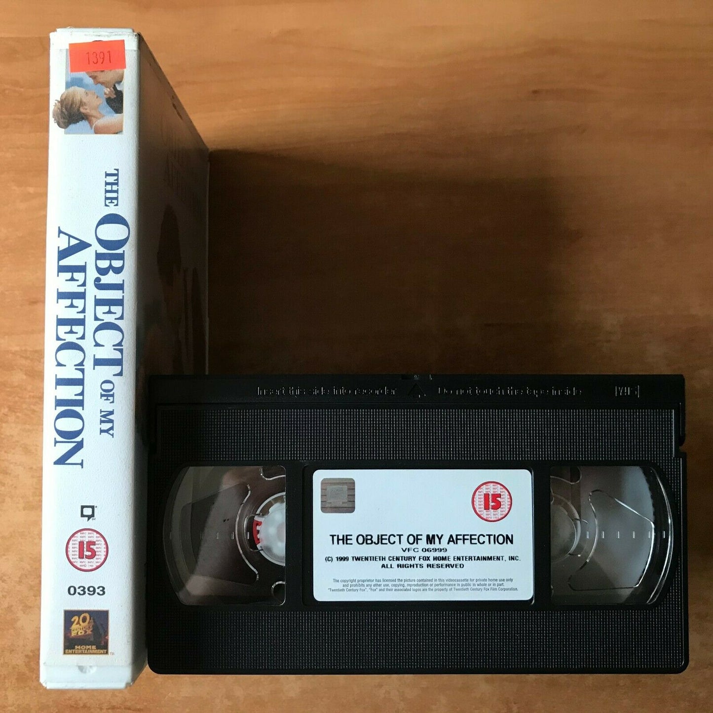 The Object Of My Affection: Romance [Large Box] Rental - Jennifer Aniston - VHS-