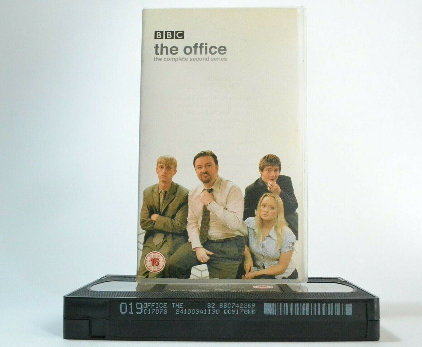 The Office: The Complete 2nd Series - Mockumentary Sitcom - Ricky Gervais - VHS-