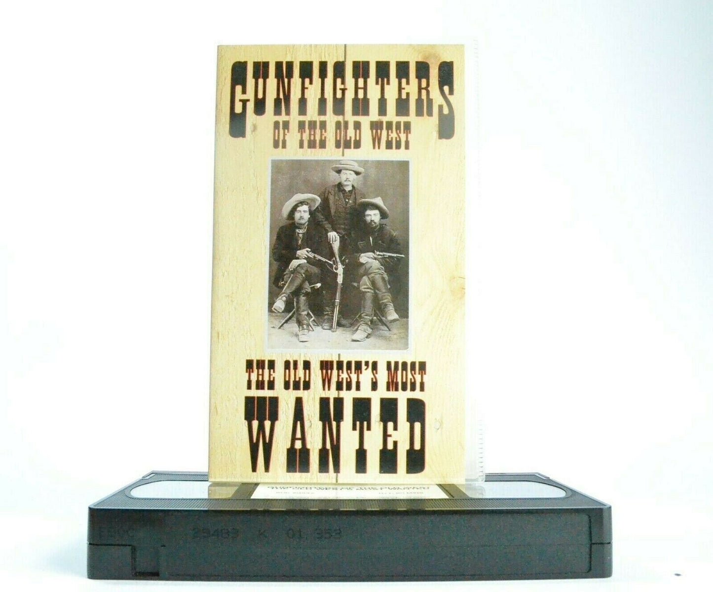 The Old West Most Wanted Gunfighters - Billy The Kid - Pat Garrett - Pal VHS-