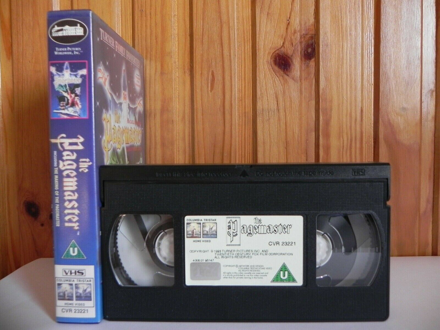 The Pagemaster - Turner Pictures - Family - Maculay Culkin - Children's - VHS-