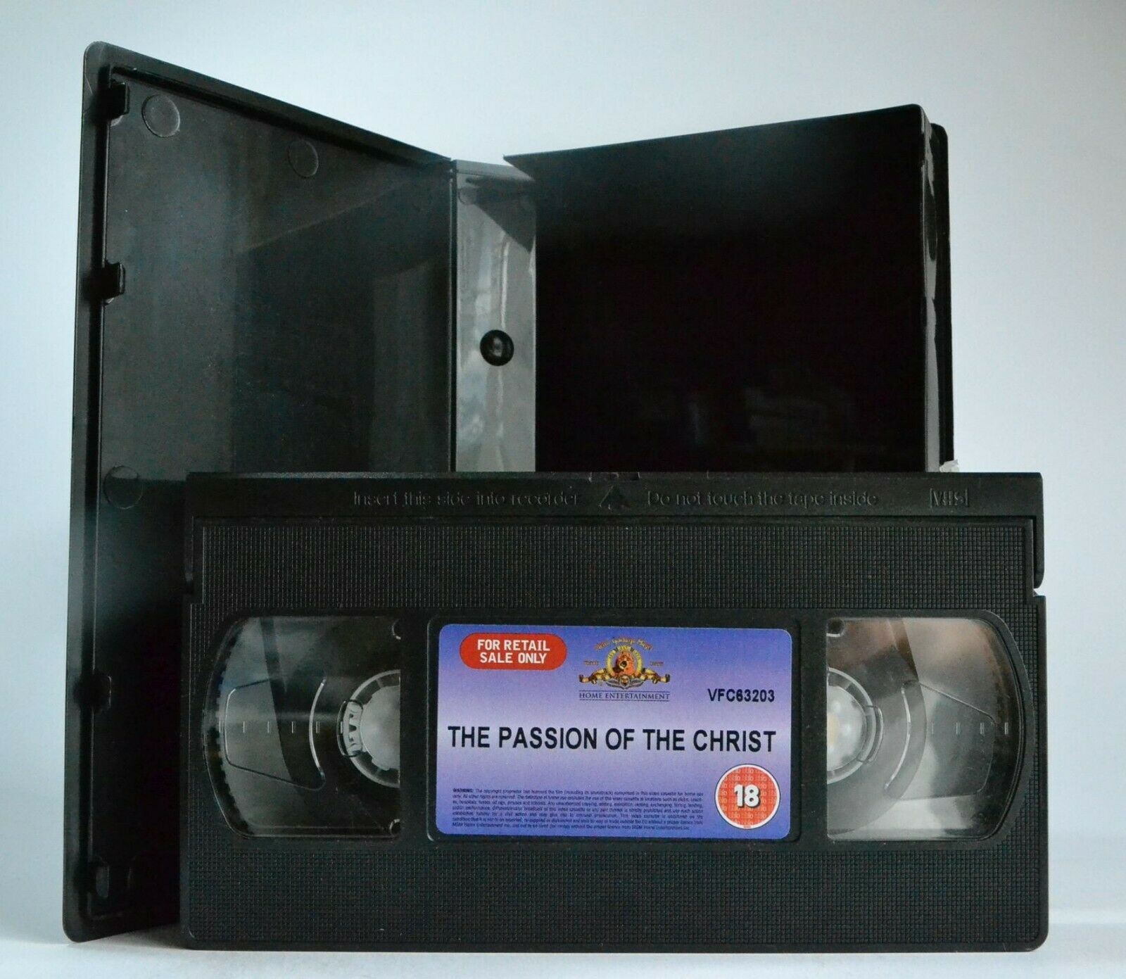 The Passion Of The Christ (2004): An Mel Gibson Film - Biblical Drama - Pal VHS-