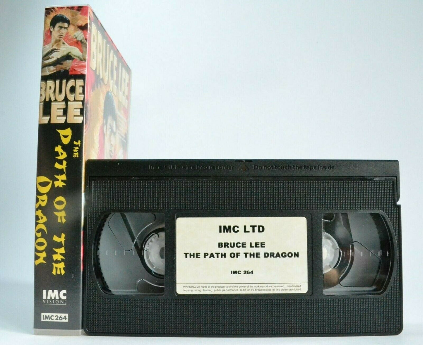 The Path Of The Dragon (Bruce Lee) -<Shannon Lee>- [ Chuck Norris ] - Pal VHS-