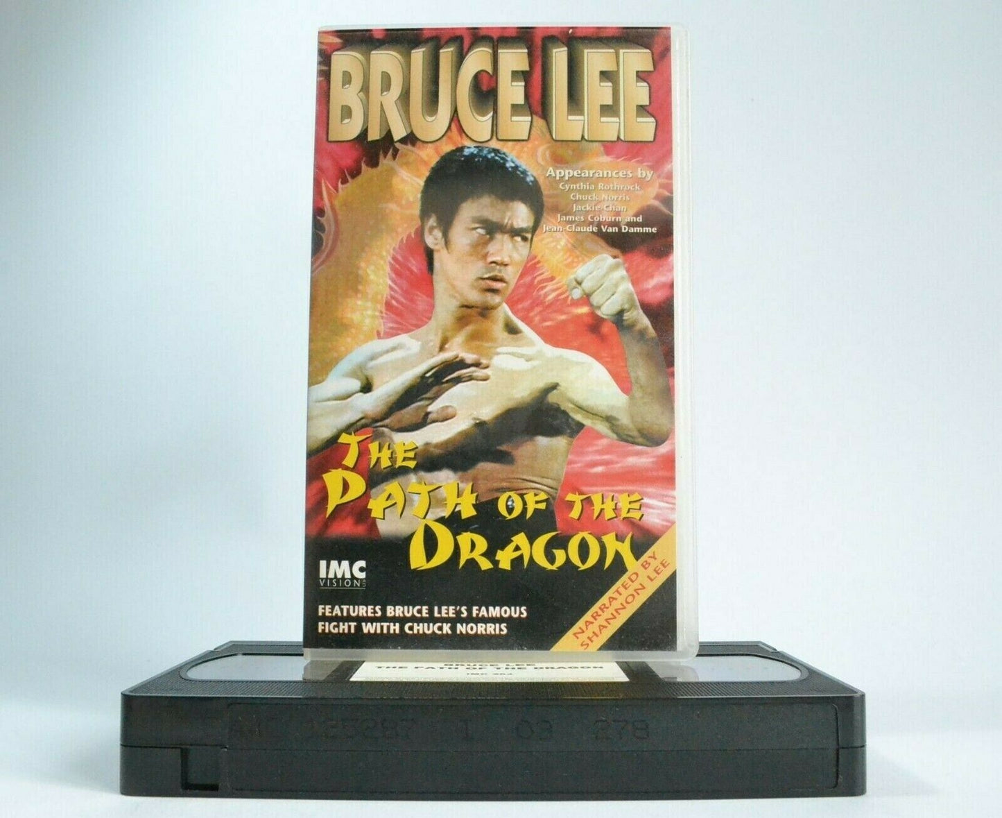 The Path Of The Dragon (Bruce Lee) -<Shannon Lee>- [ Chuck Norris ] - Pal VHS-