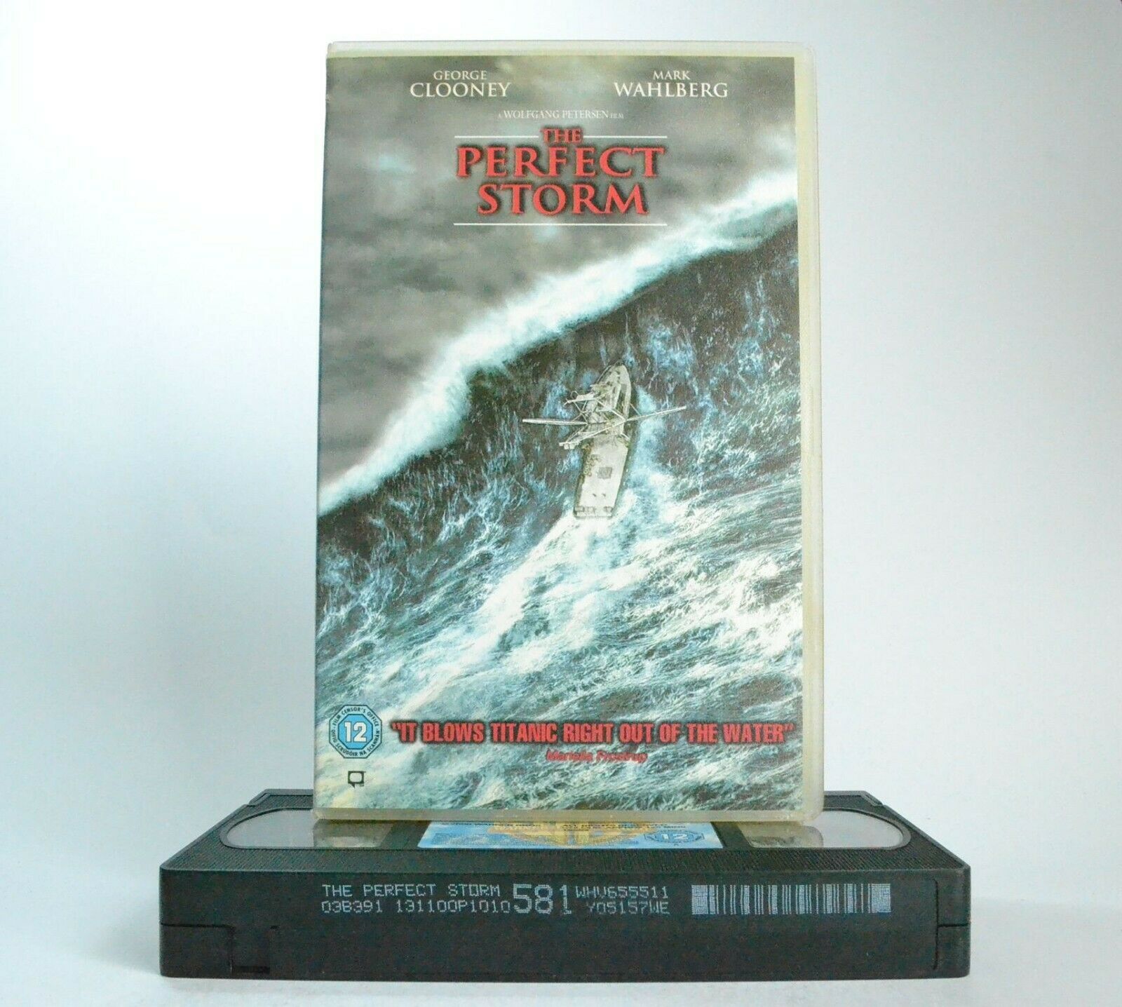 The Perfect Storm: Based On True Story - Disaster Drama (2000)- G.Clooney - VHS-