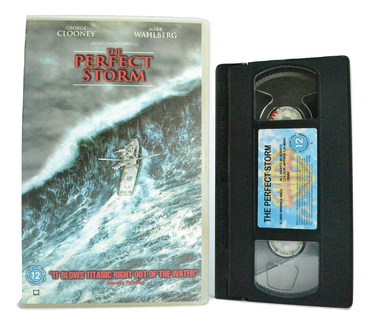 The Perfect Storm: Based On True Story - Disaster Drama (2000)- G.Clooney - VHS-