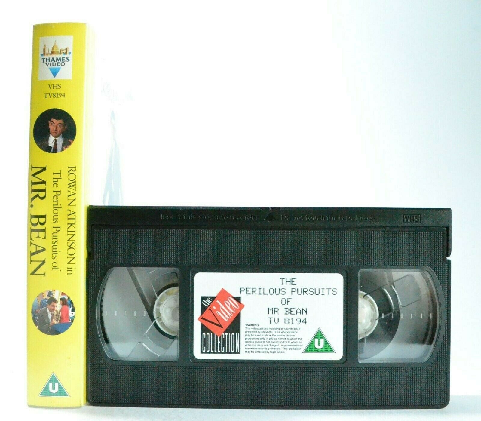 The Perilous Pursuits Of Mr.Bean: 2 Classic Episodes (1993) - R.Atkinson - VHS-