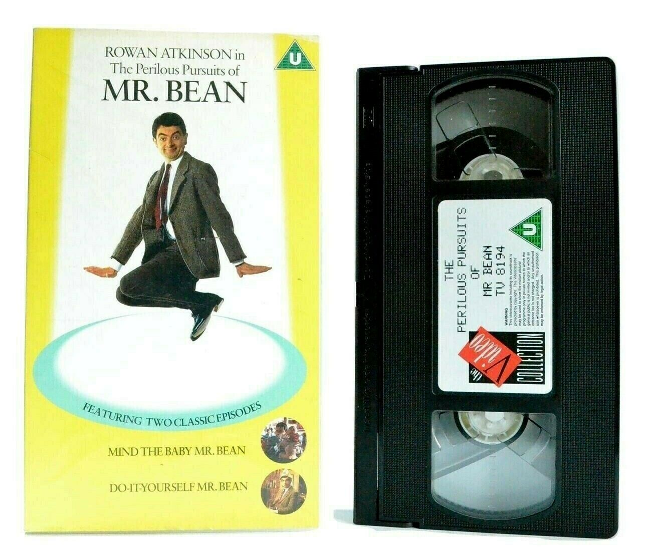 The Perilous Pursuits Of Mr.Bean: 2 Classic Episodes (1993) - R.Atkinson - VHS-