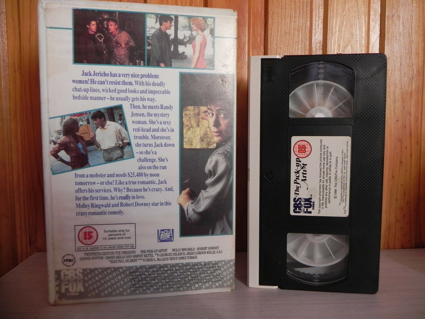 The Pick Up Artist - Original CBS FOX - Ex-Rental - Robert Downey - Drama - VHS-