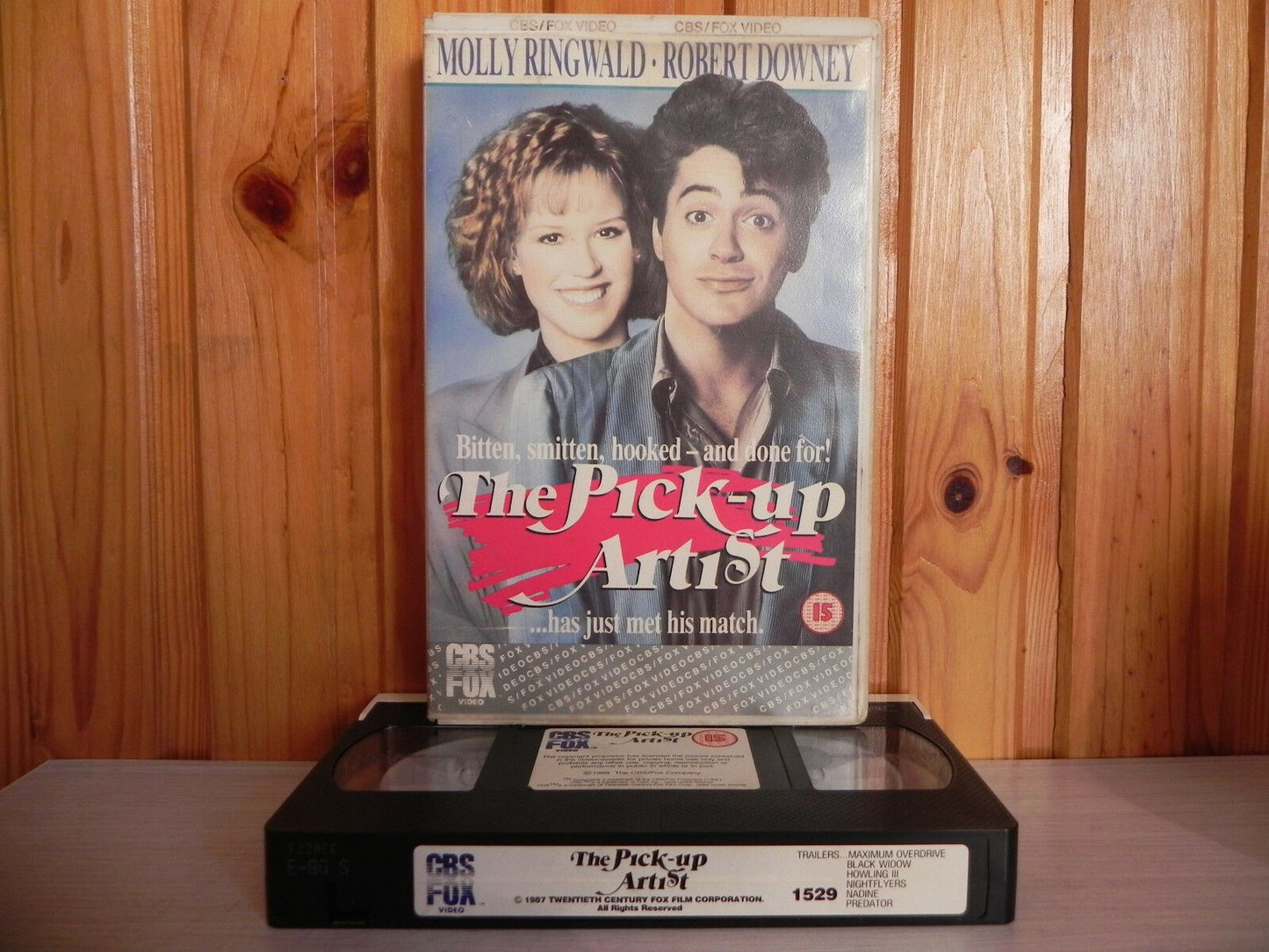 The Pick Up Artist - Original CBS FOX - Ex-Rental - Robert Downey - Drama - VHS-