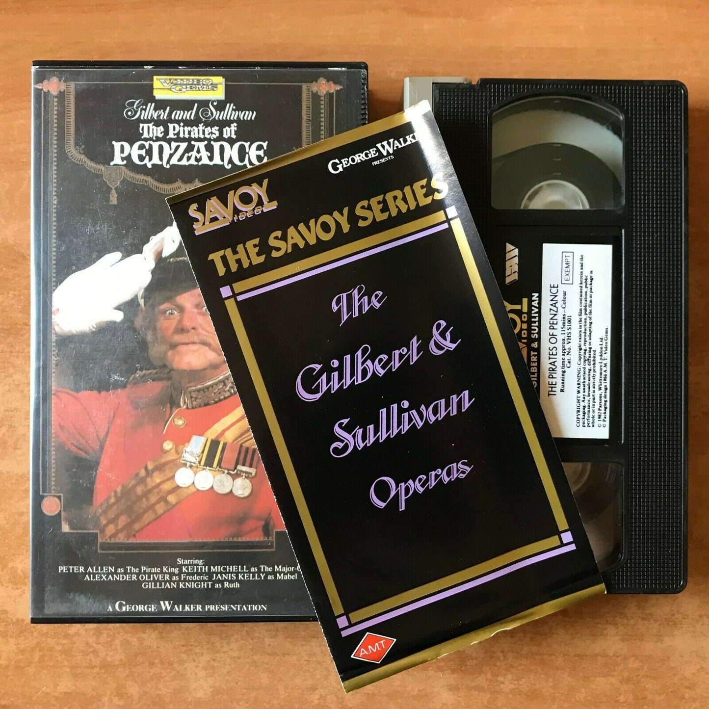 The Pirates Of Penzance; [Gilbert & Sullivan] Pre-Cert - Comedy - Pal VHS-