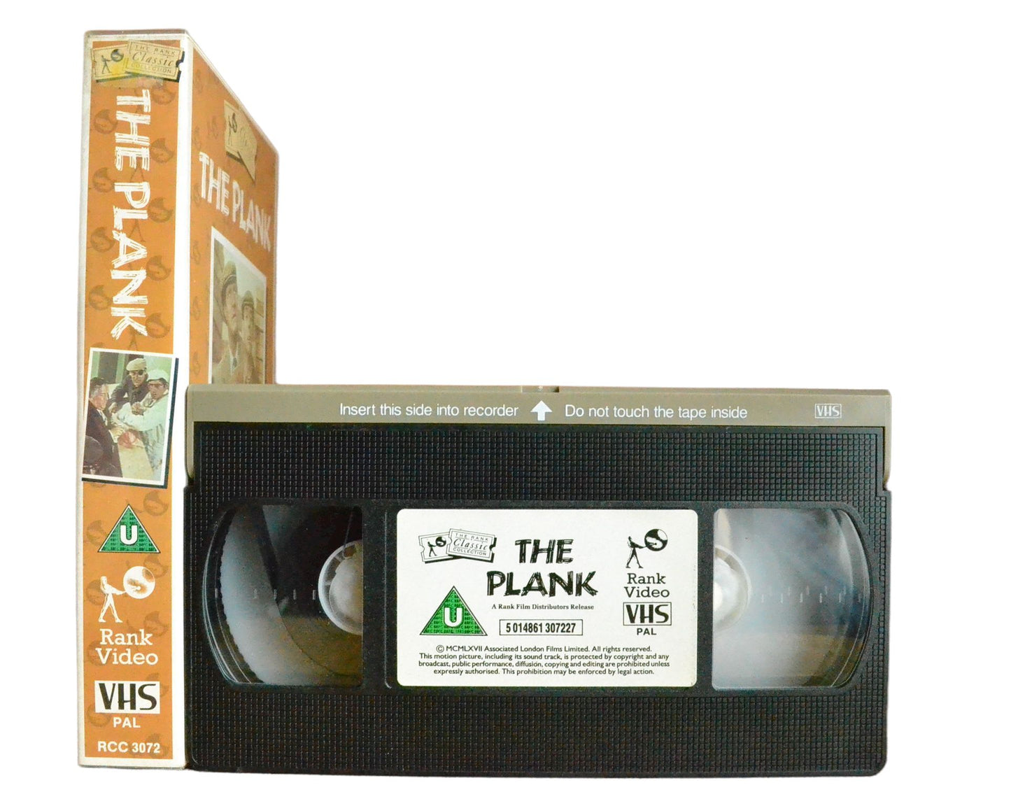 The Plank - Eric Sykes - Rank Video - Vintage - Pal VHS-