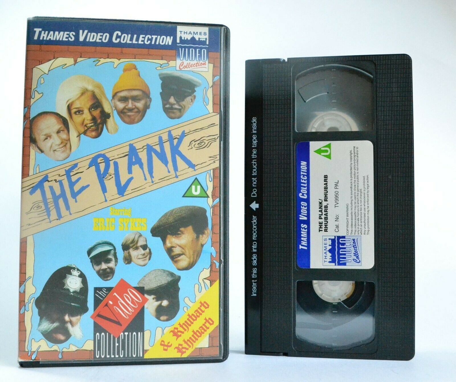 The Plank/Rhubarb, Rhubarb: Silent Comedy's - Eric Sykes/Arthur Lowe - Pal VHS-