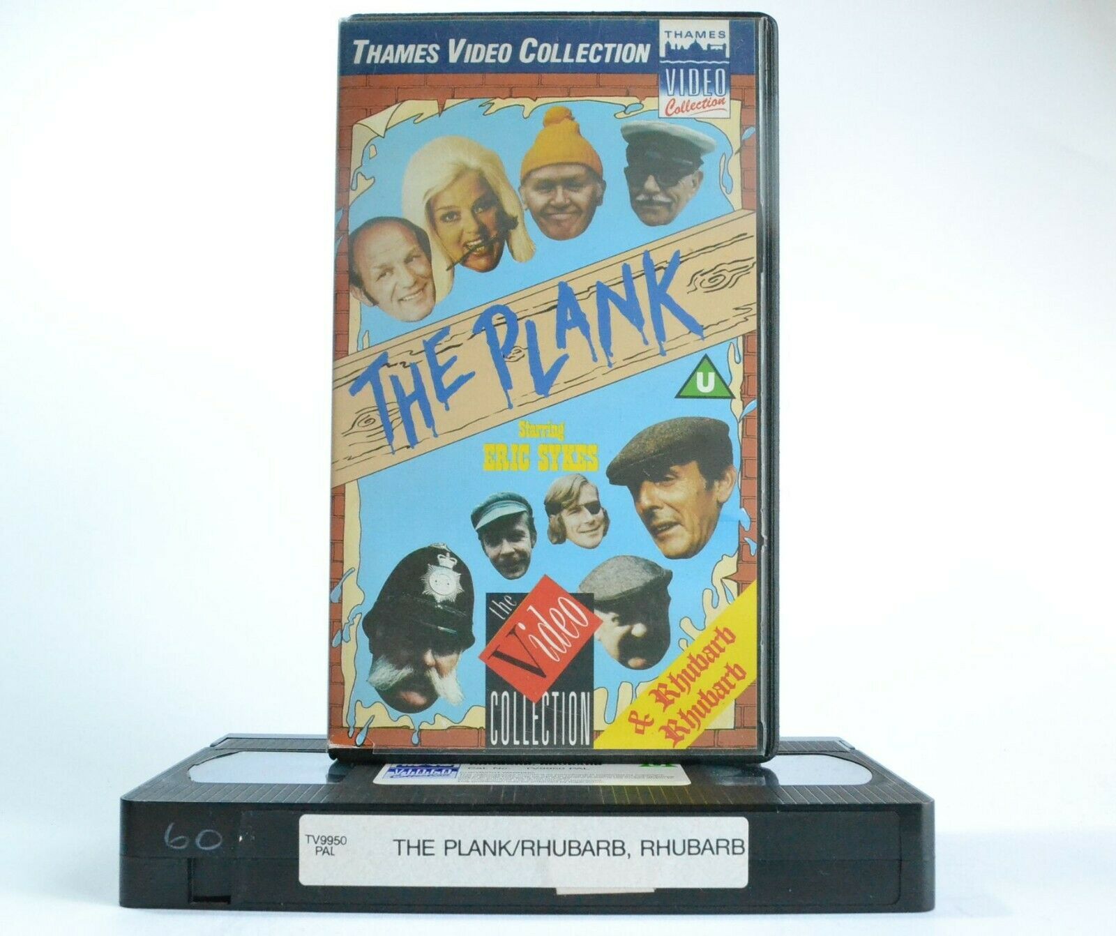 The Plank/Rhubarb, Rhubarb: Silent Comedy's - Eric Sykes/Arthur Lowe - Pal VHS-