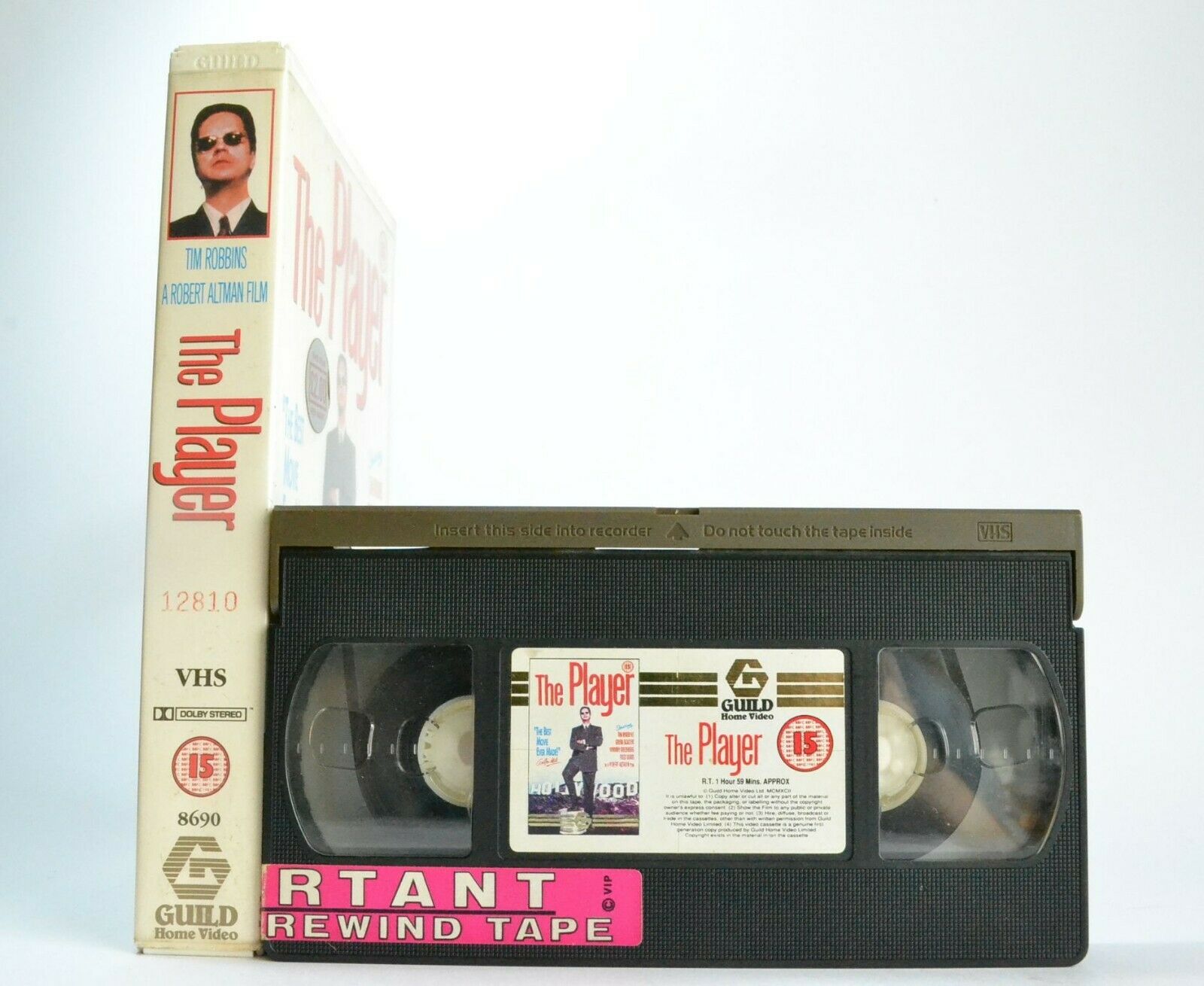 The Player (1992); [Robert Altman] - Hollywood Action - Tim Robbins - Pal VHS-