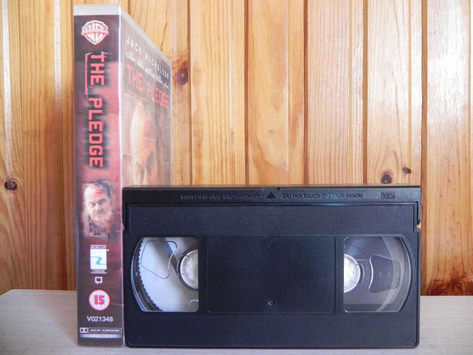 The Pledge - Warner Home - Drama - Jack Nicholson - Hellen Mirren - Pal VHS-