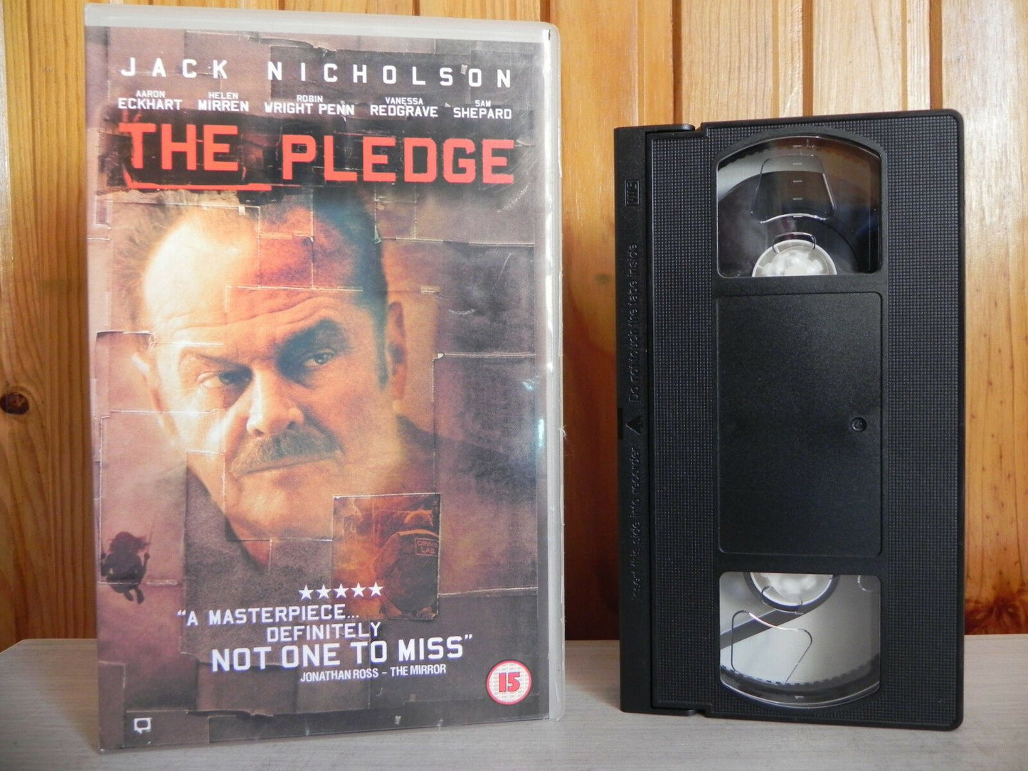 The Pledge - Warner Home - Drama - Jack Nicholson - Hellen Mirren - Pal VHS-