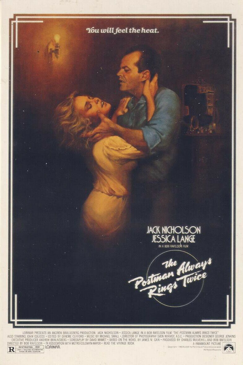 The Postman Always Rings Twice (1981): Drama - Carton Box - Jack Nicholson - VHS-