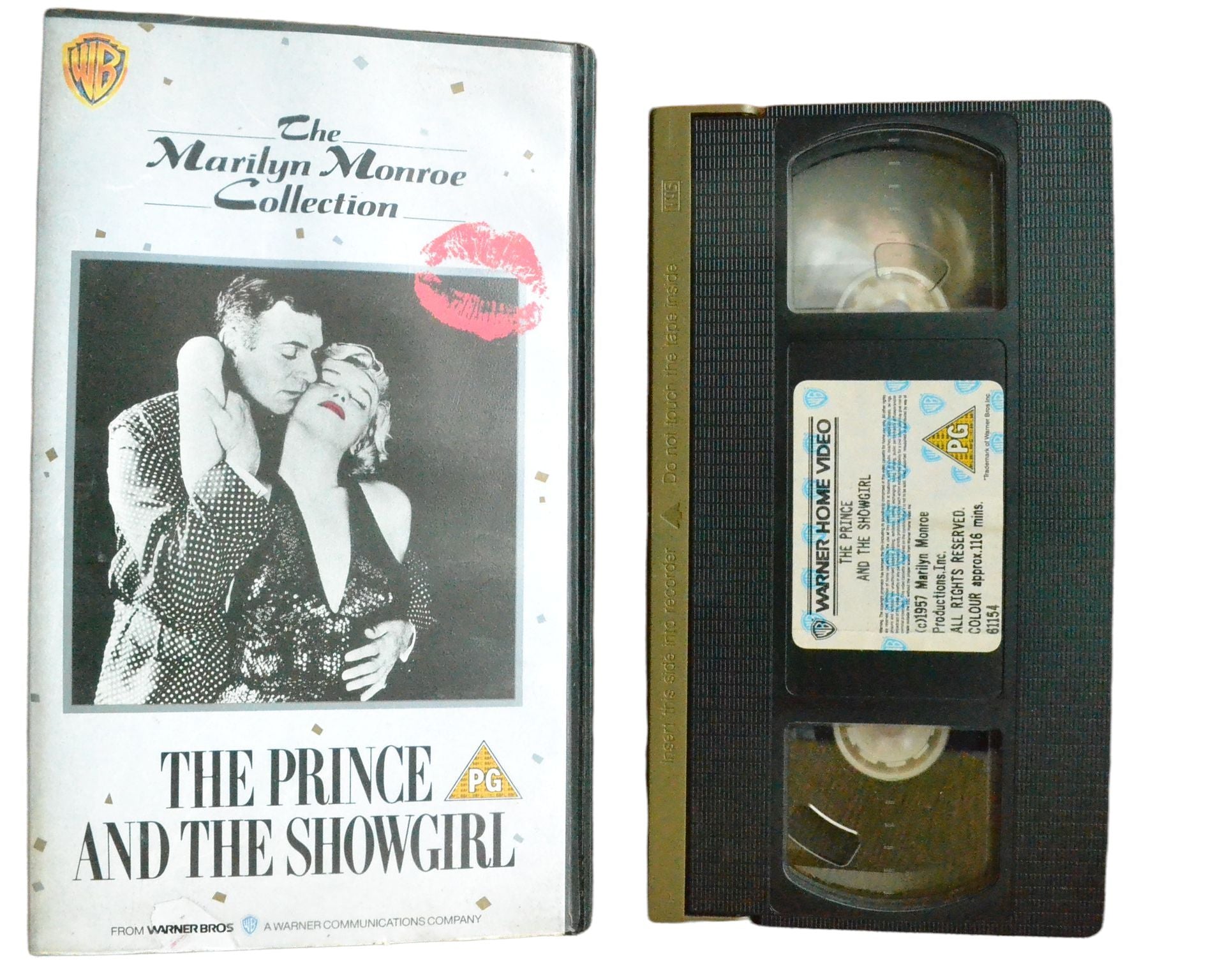 The Prince And The Showgirl - Laurence Oliver - Warner Home Video - Vintage - Pal VHS-