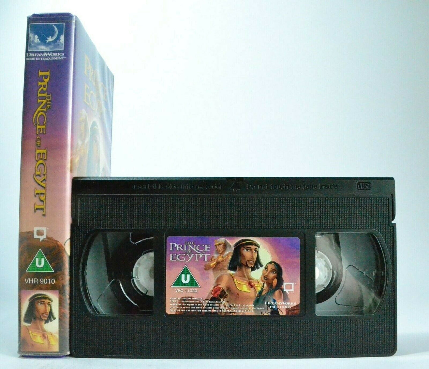 The Prince Of Egypt: (1998) DreamWorks - Animated Musical Drama - Kids - VHS-