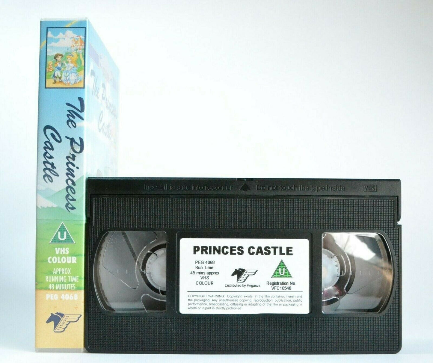 The Princess Castle (1996) - Animated Fairytale Fantasy - Children's - Pal VHS-