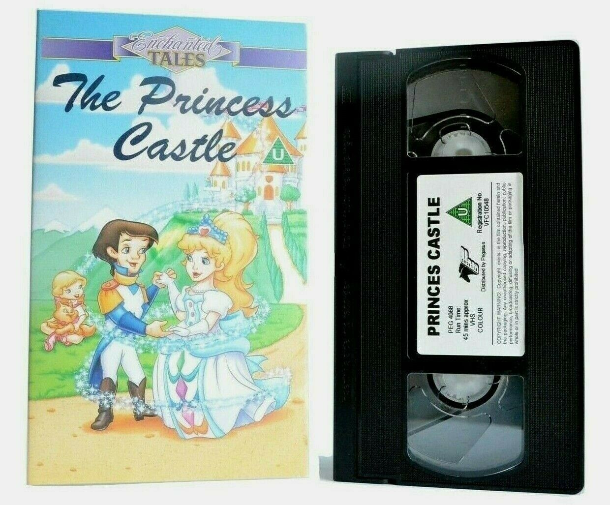 The Princess Castle (1996) - Animated Fairytale Fantasy - Children's - Pal VHS-