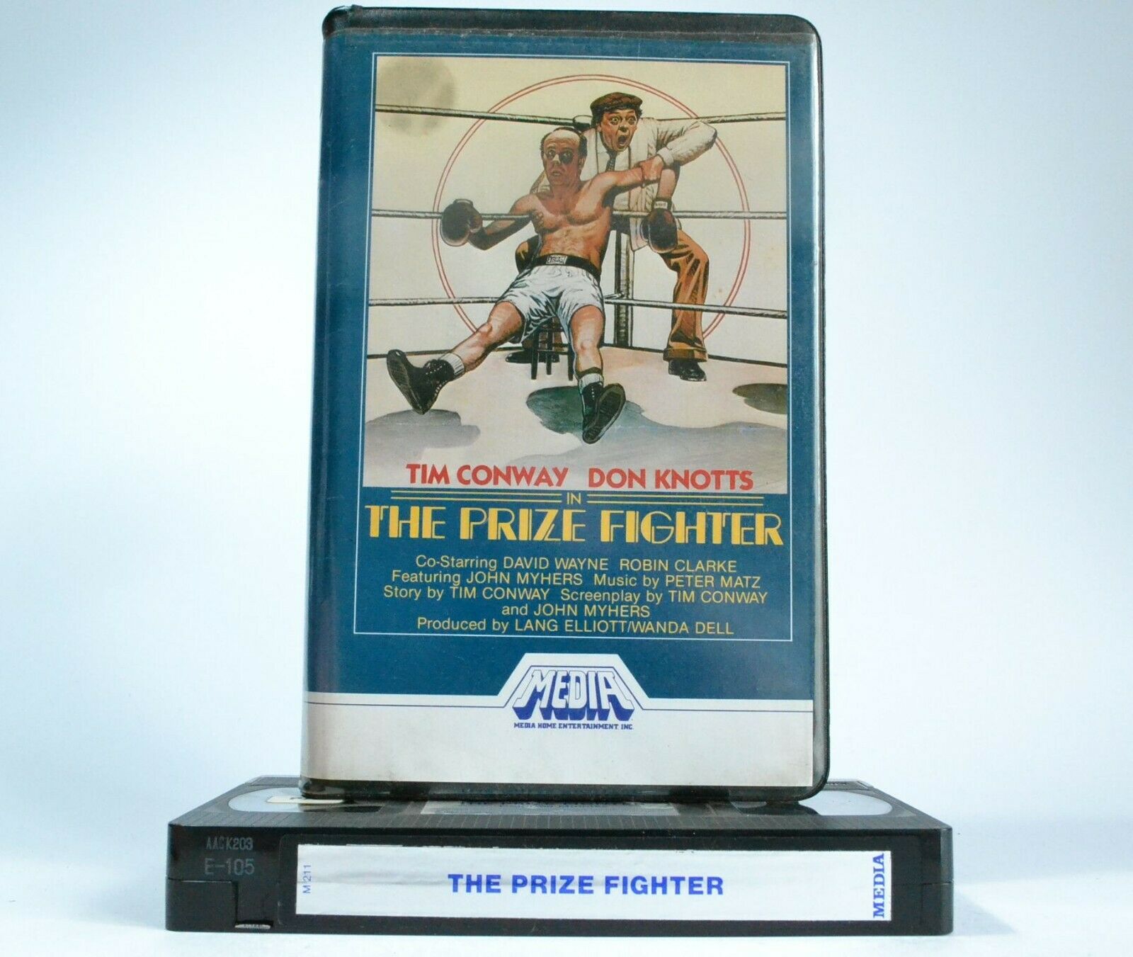 The Prize Fighter (Media) - Big Box - Pre Cert - Ex Rental - Tim Conway - VHS-