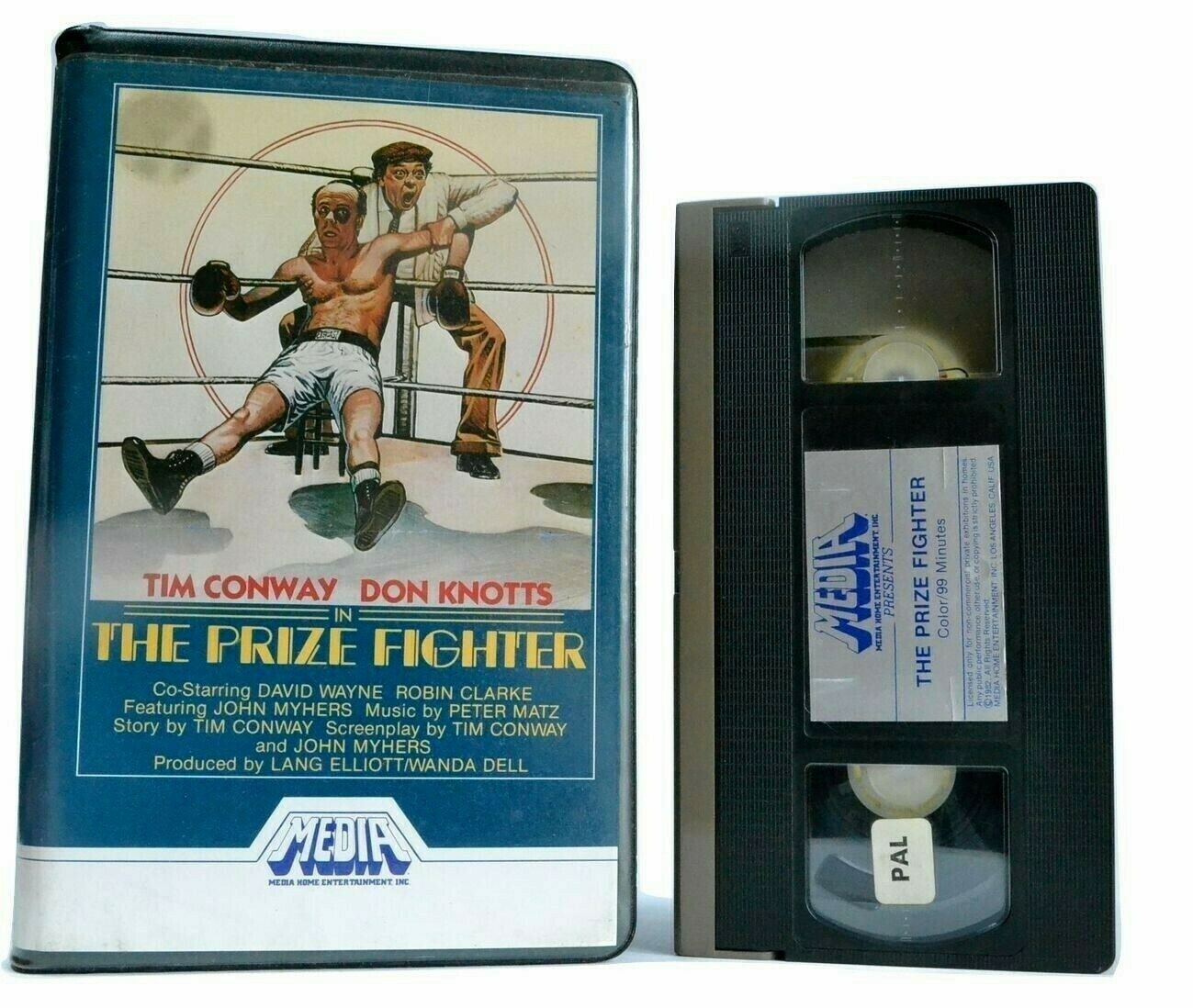 The Prize Fighter (Media) - Big Box - Pre Cert - Ex Rental - Tim Conway - VHS-