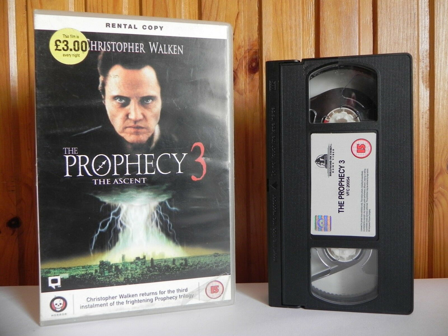 The Prophecy 3: The Ascent - Large Box - Hollywood Pictures - Fantasy - Pal VHS-