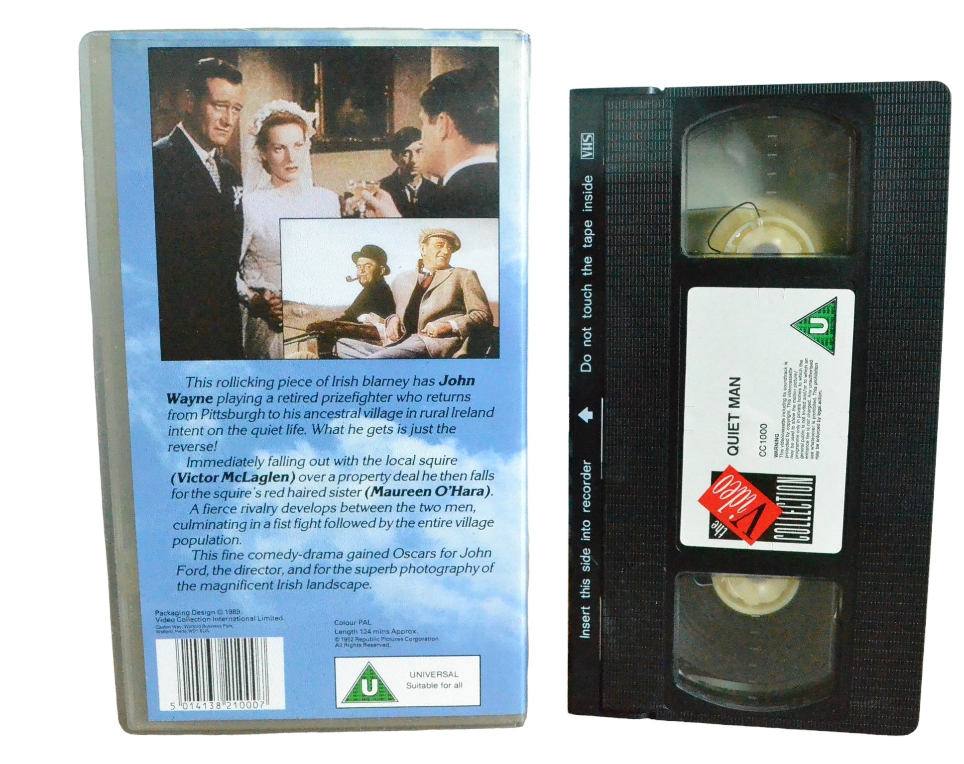 The Quiet Man : John Wayne - John Wayne - The Video Collection - CC1000 - Comedy - Pal - VHS-