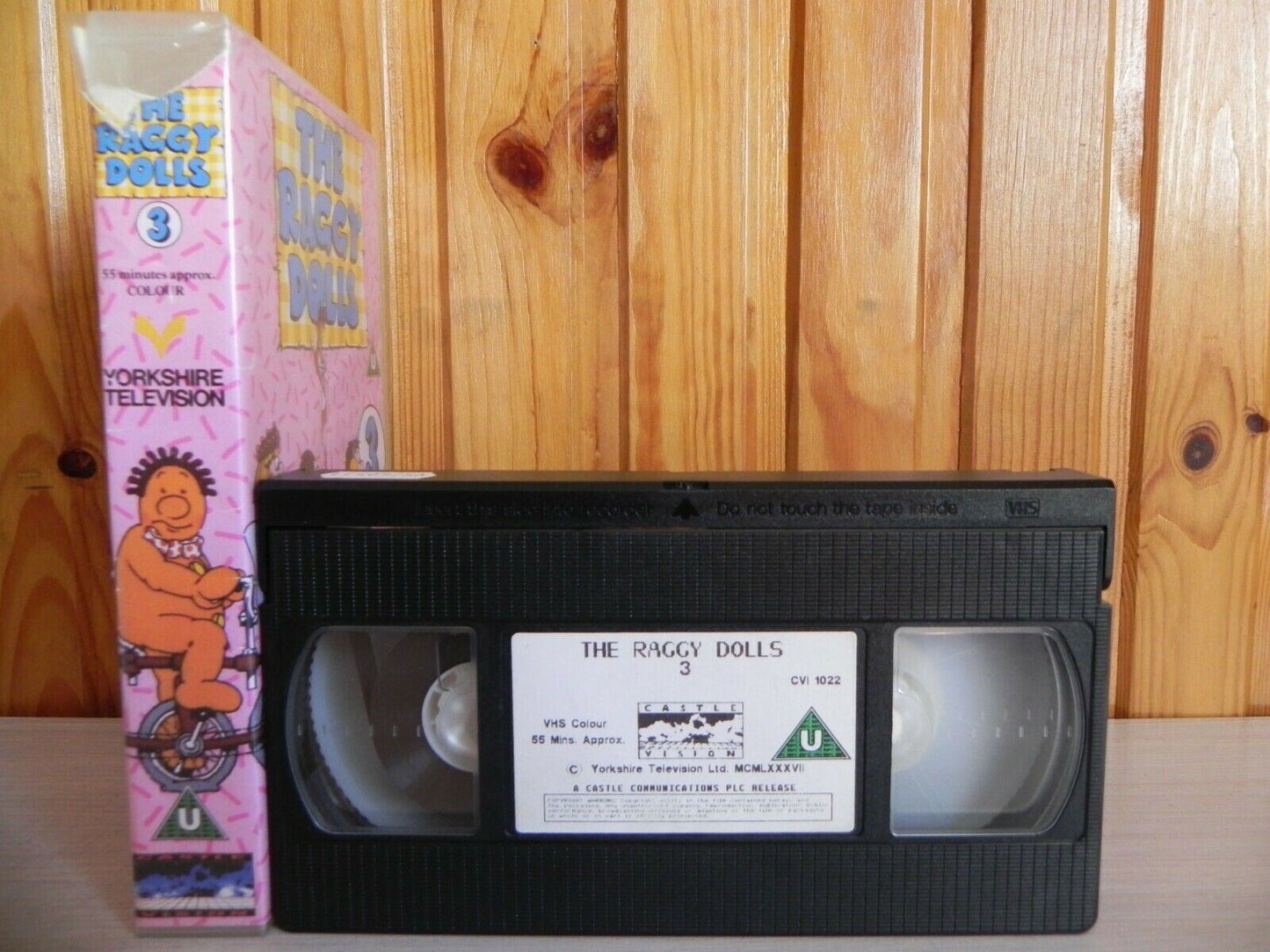 The Raggy Dolls 3 - 5 Programmes As Seen On TV - Cartoon - Children - Pal VHS-