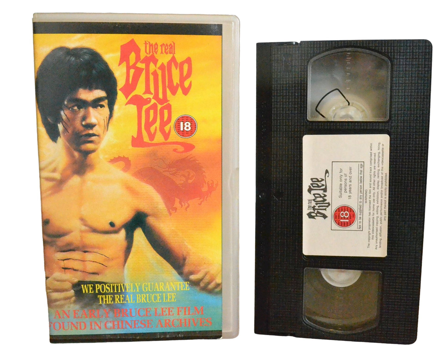 The Real Bruce Lee - Bruce Lee - Action - Pal - VHS-