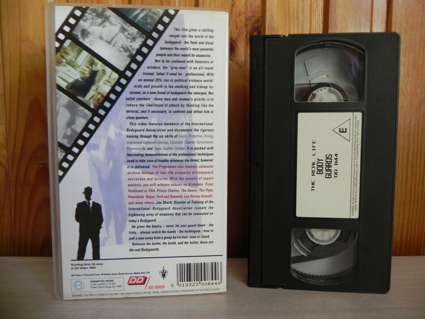 The Real Life Body Guards - DD Video - International Bodyguard Association - VHS-