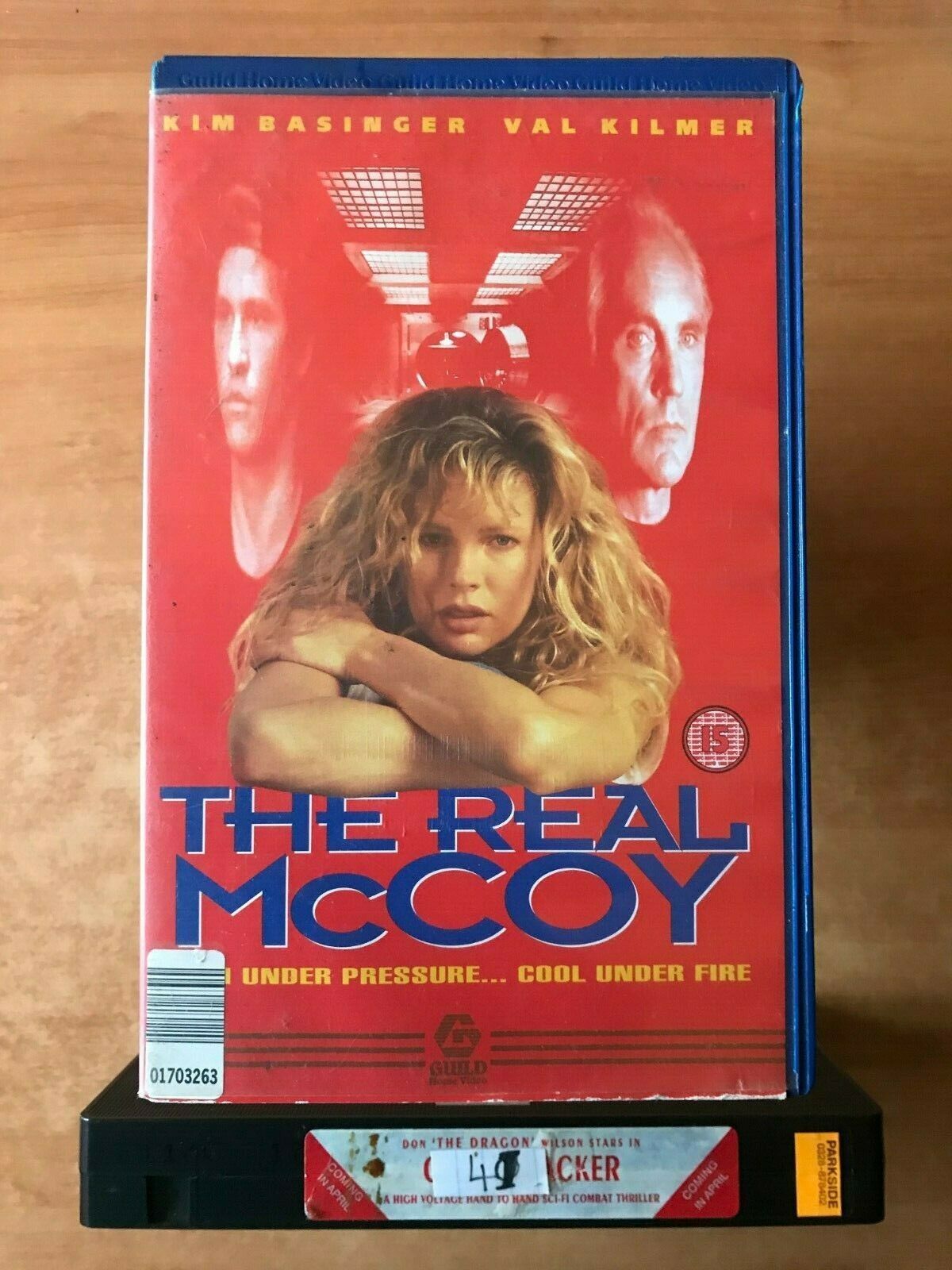 The Real McCoy: Crime Thriller [Big Box] Rental - Kim Basinger/Val Kilmer - VHS-