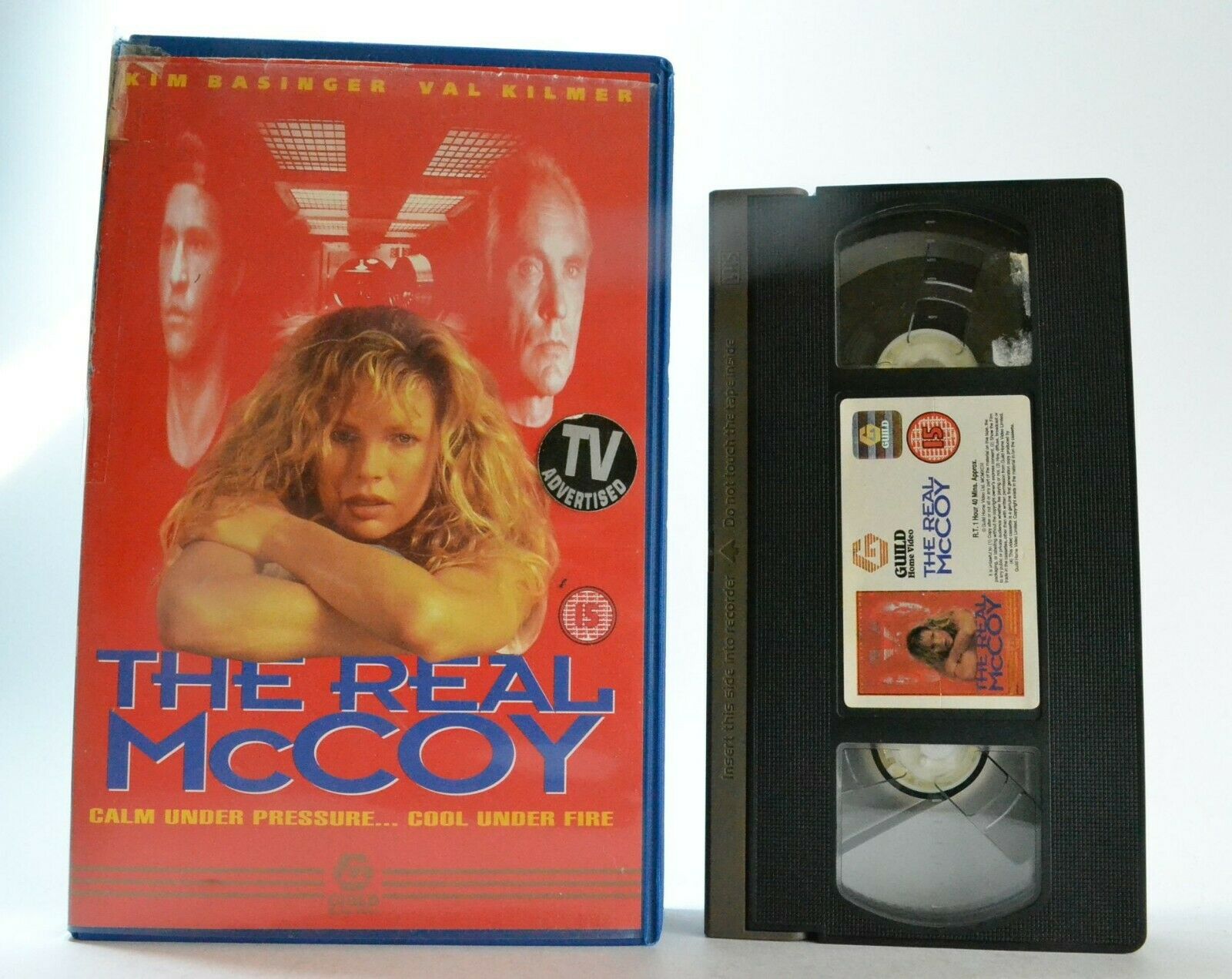 The Real McCoy: Crime Thriller [Large Box] Kim Basinger / Val Kilmer - Pal VHS-