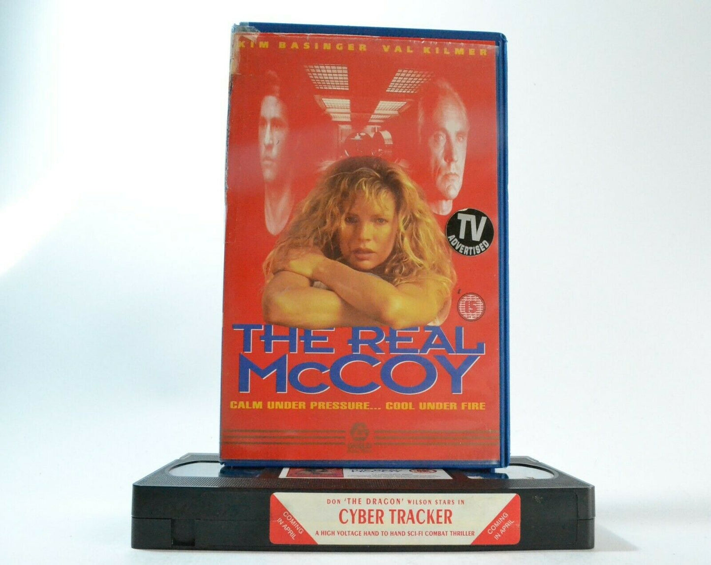 The Real McCoy: Crime Thriller [Large Box] Kim Basinger / Val Kilmer - Pal VHS-