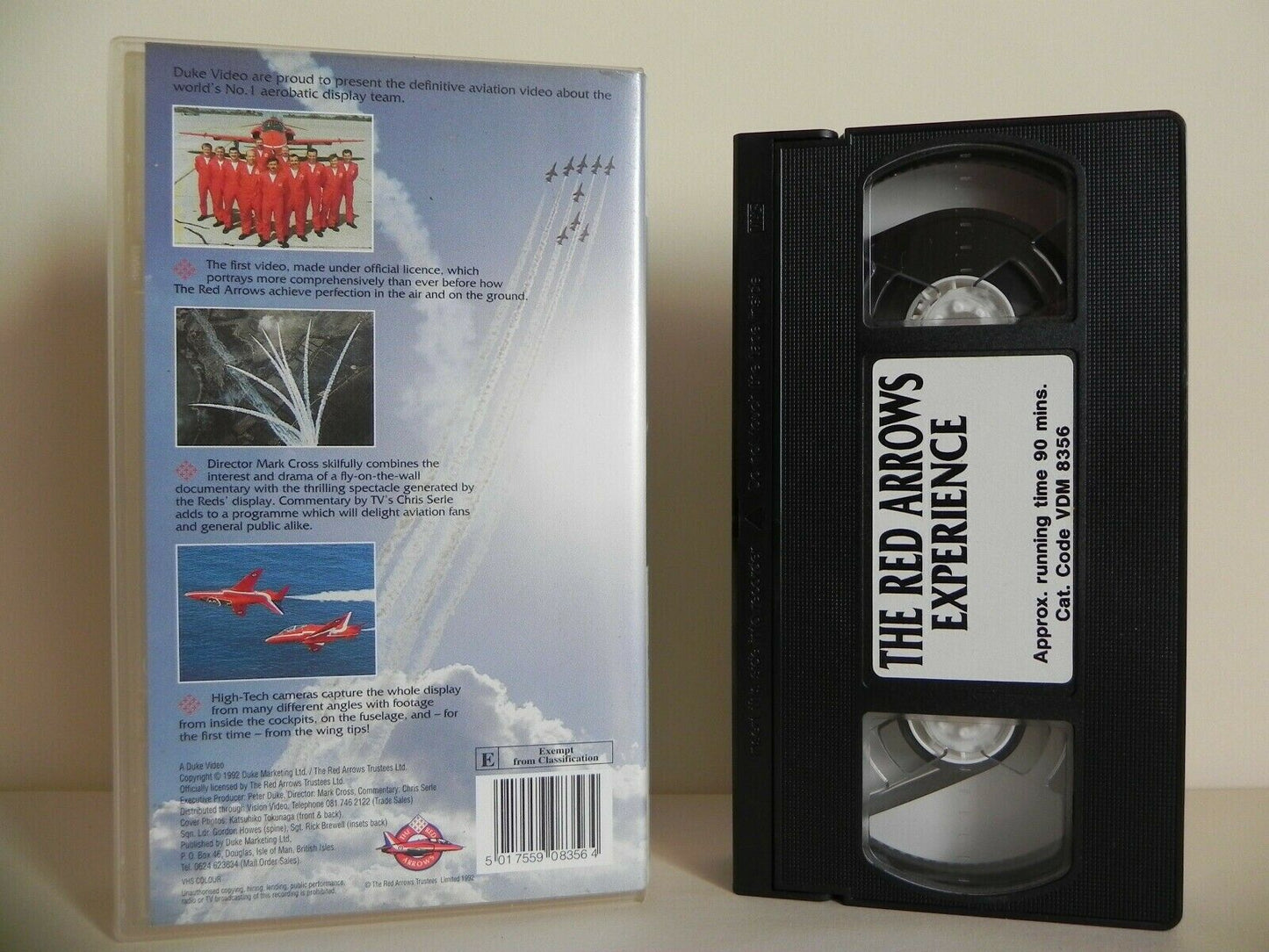 The Red Arows Experience - Exclusive Coverage - Stereo Effects - 90 mins - VHS-