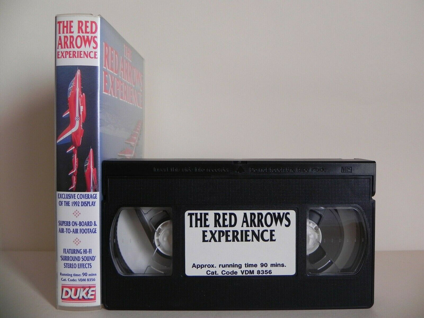 The Red Arows Experience - Exclusive Coverage - Stereo Effects - 90 mins - VHS-