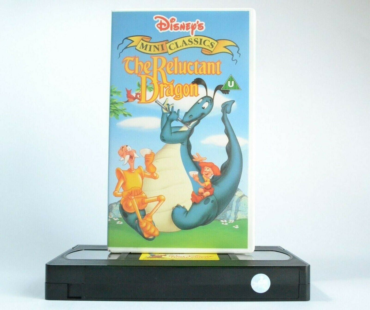 The Relucant Dragon (1941) - Walt Disney - Live-Action Animated - Kids - Pal VHS-